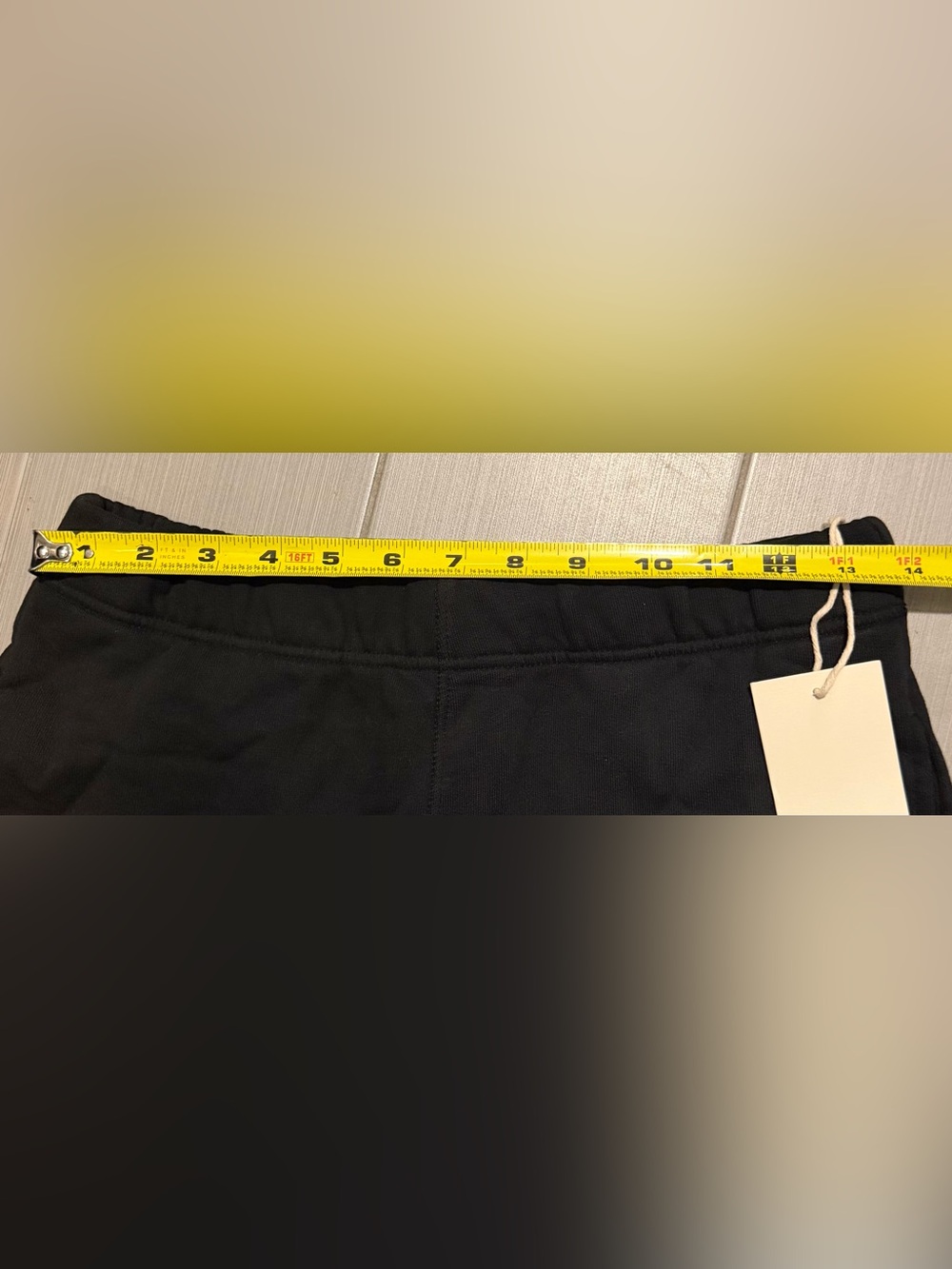 MATE the Label Black Organic Cotton Lounge Shorts Black Lounge Shorts Size XS NW - Picture 9 of 11